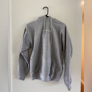 Gray hoodie